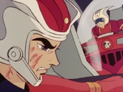 After Kenzo dies, Koji offers to fight in Tetsuya's place who's injured at the time