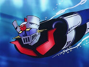 Mazinger using the Photon Rockets