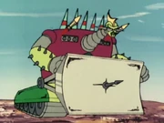 Battle Beast Gunser with its complete equipment