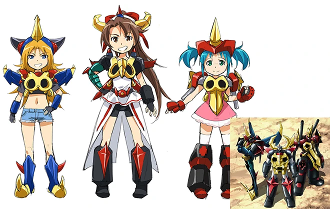 Robot Girls Team LOD | Mazinger Wiki | Fandom
