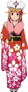 Z-chan in a furisode