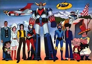 UFO Robot Grendizer Cast of characters.