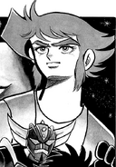 Duke Fleed as seen in Gosaku Ōta's UFO Robot Grendizer manga.