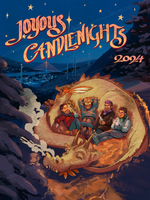 Candlenights 2024 poster by Matt Aytch Taylor