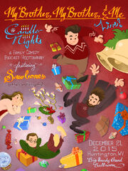 Mbmbam candlenights 2015 show poster by michaelmayne d9io32l-fullview