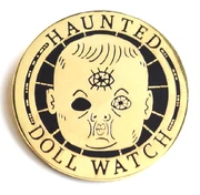 Haunted-doll-watch-pin