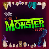 Become the Monster Tour Graphic, by Sarah McKay