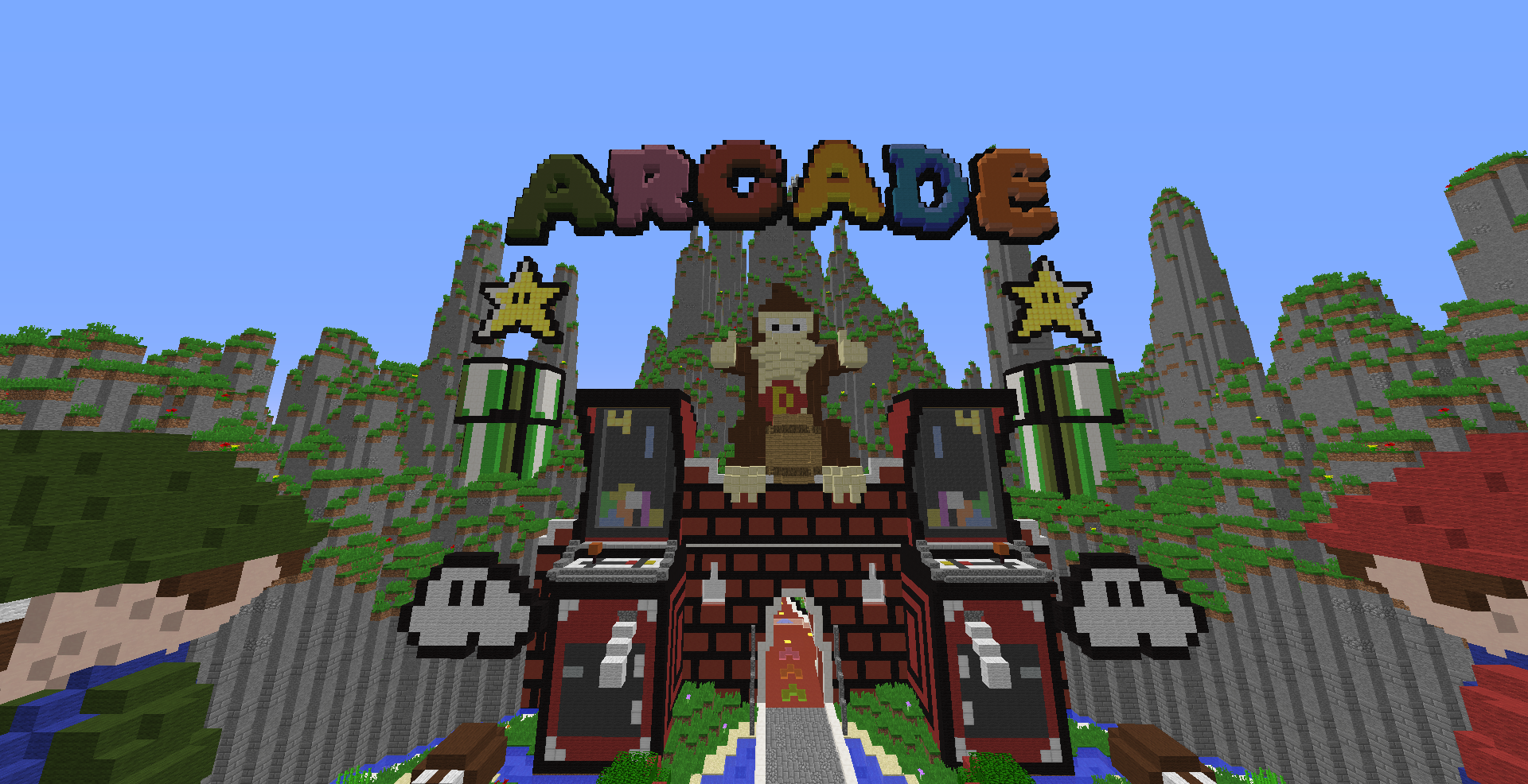 Arcade Lobby Minecraft Map