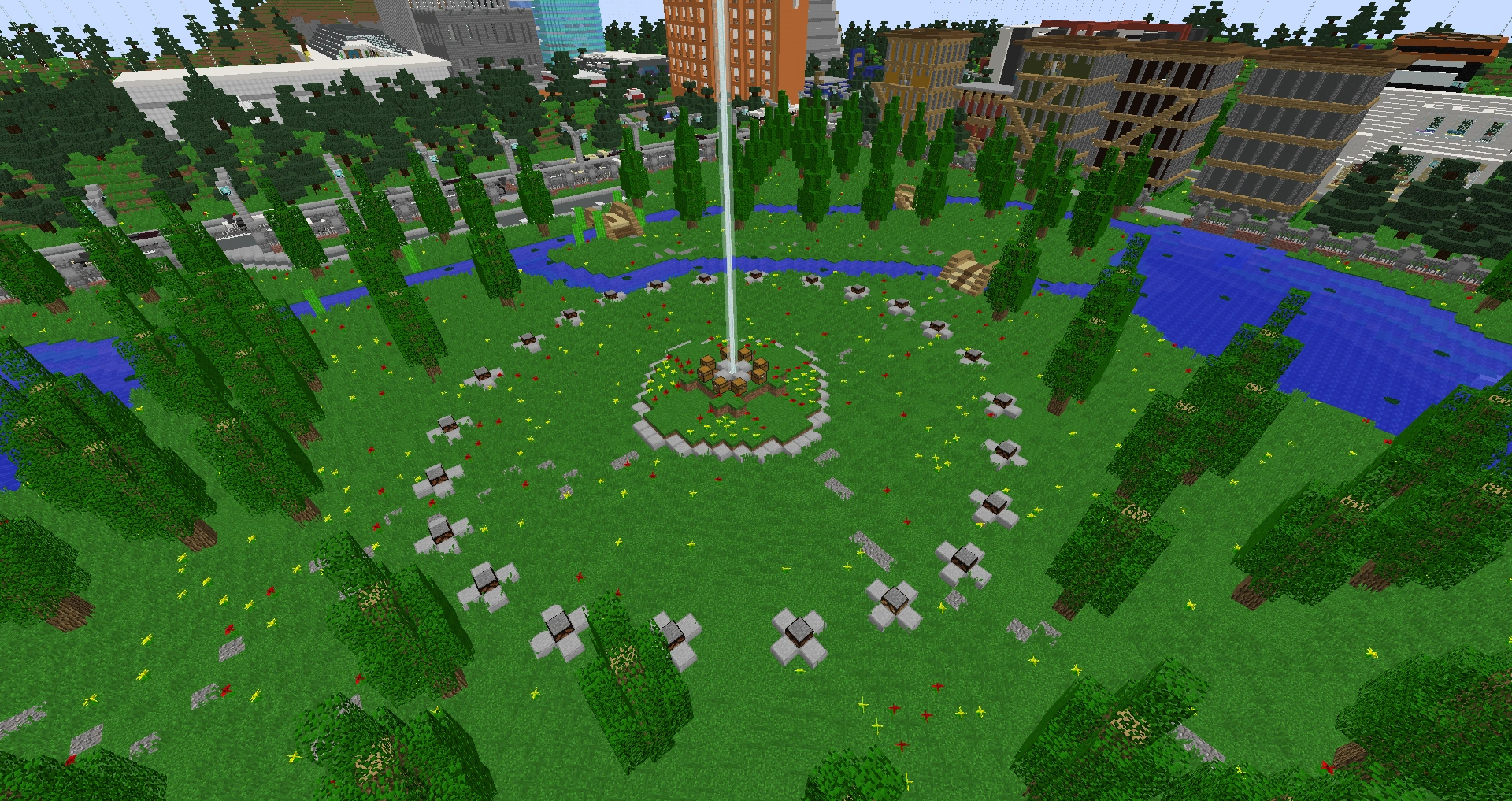 Minecraft Hunger Games Dome