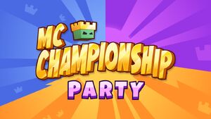MCC Party promotional picture and logo