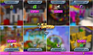 Games for MC Championship Pride 22 are Announced! Including the four remixes that will be played in the event!