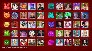 All the players and teams in MC Championship 5 (May 3-4, 2020)