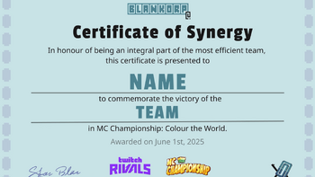 Blankorp-Certificate