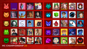 the mcc24 teams, but i turned all of them into the tbh creature. (yippee!!!!!)  : r/MinecraftChampionship