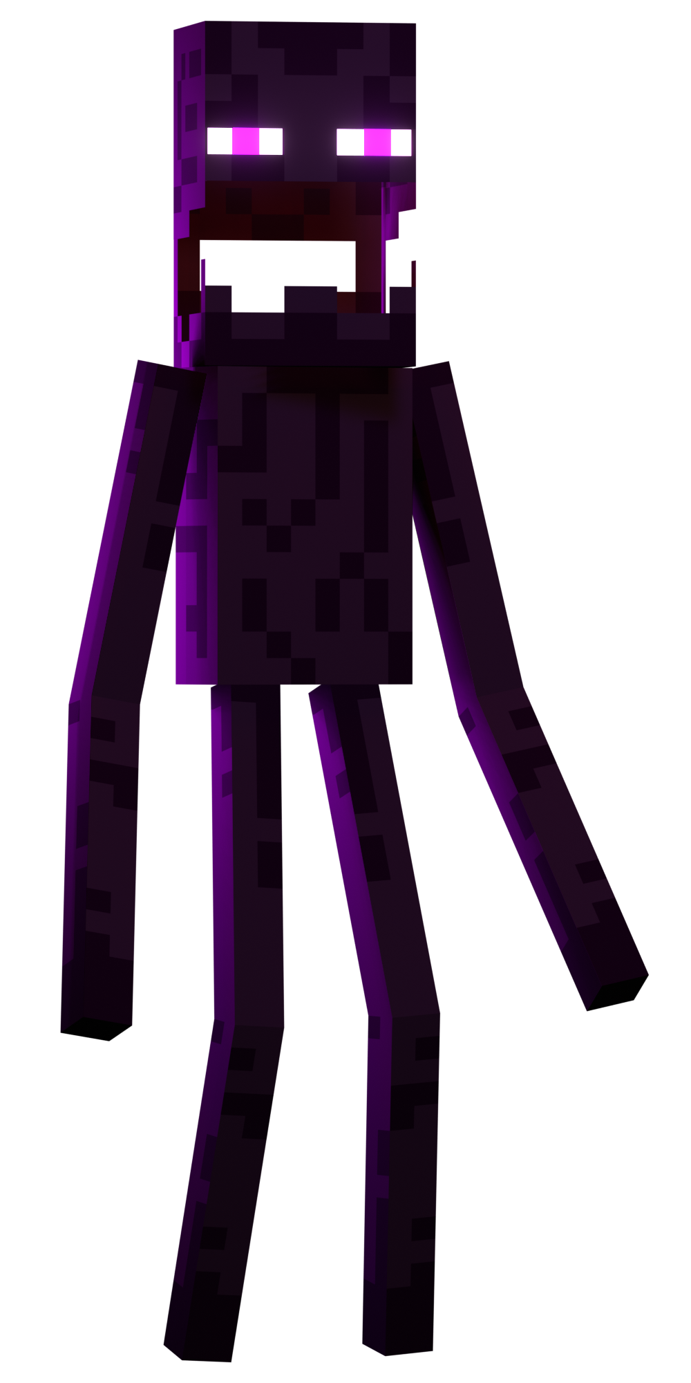 Enderman Slender Man Connection Wiki Fandom Powered - Minecraft Enderma PNG  Transparent With Clear Background ID 177231