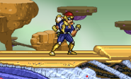 Captain Falcon's third and current design, used since Beta 1.2.4.