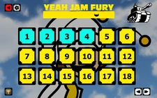 The level selection screen.