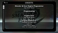The credits in .