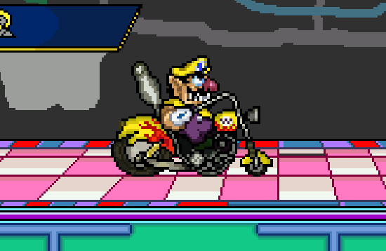 Wario Bike - SmashWiki, the Super Smash Bros. wiki