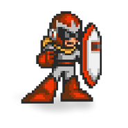 Proto Man's early design.