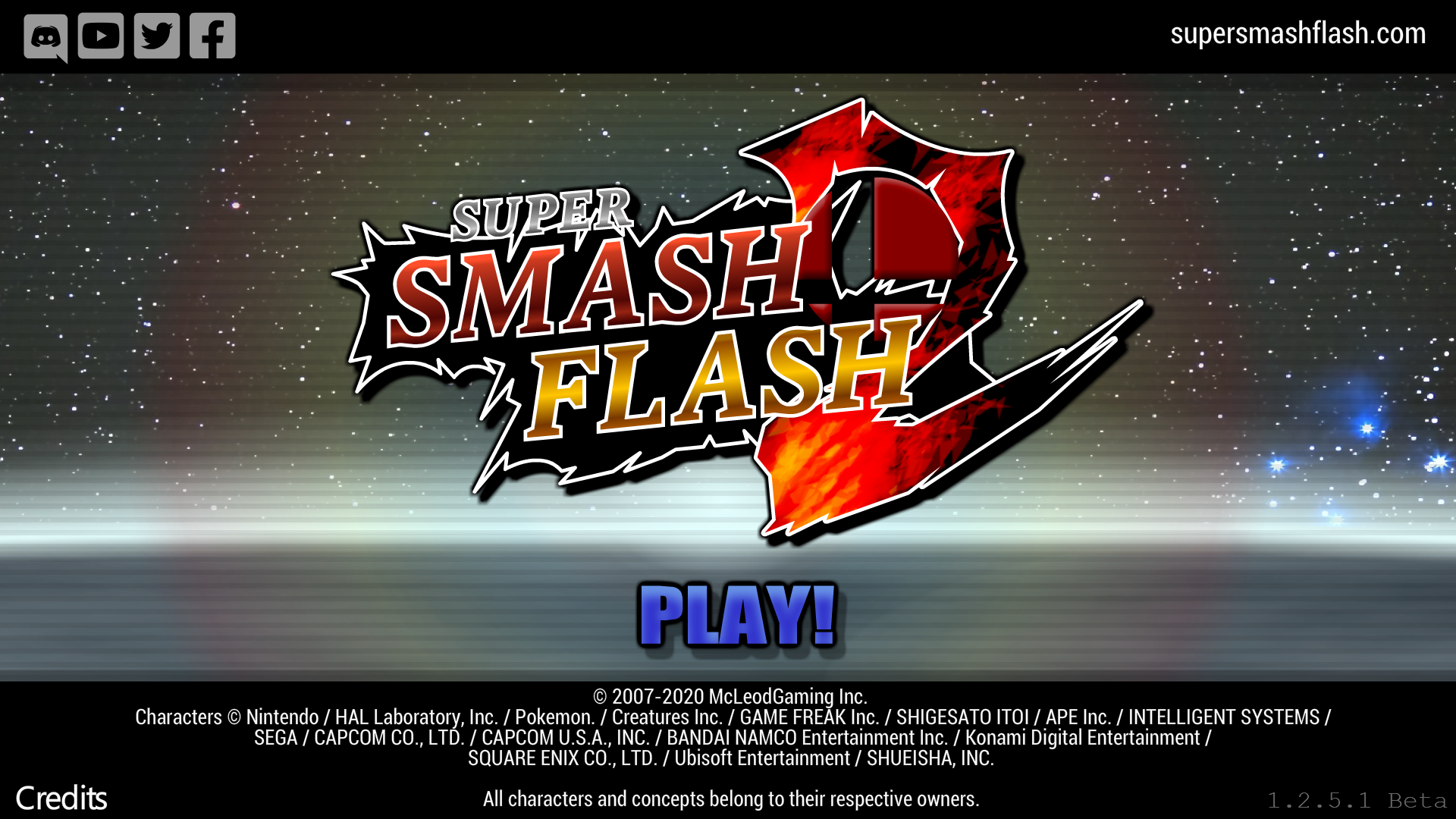 super smash flash 2 not loading