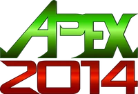 Logo for APEX 2014.