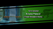 Krazoa Palace's unlock notice.