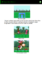 Mushroom Kingdom II (Referred to as Super Mario Bros. 2).