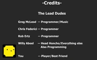 The credits in .