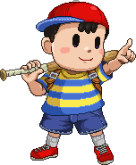 Ness' second pixel art, used from v0.9a to Beta 1.1.