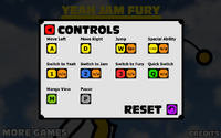 Yam Jam Fury - Controls