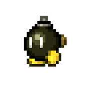 Bob-omb's second early design in SSF2, used from v0.7 to v0.9b.