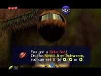 Deku Nut (origin)
