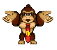 Donkey Kong's second art in the DOJO!!!.