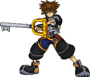 Sora's fourth pixel art, used from v0.9a to Beta 1.1.