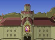 PeachCastle.png (37 KB) The less animated early design of Princess Peach's Castle.