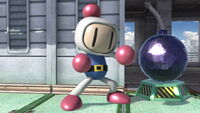 Bomberman's costume appearance.