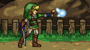 Link and a fairy