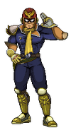 Captain Falcon's second artwork, used in v0.9a.