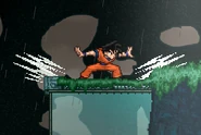 Goku ND 3.png (164 KB) Goku using his down smash on Crateria.