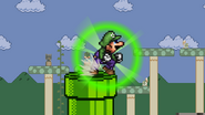 Luigi Green Missile charge