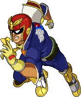 super smash bros melee captain falcon