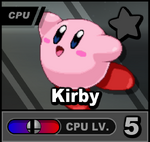 The CPU slider below the character box as seen in Super Smash Flash (top) and Super Smash Flash 2 (bottom).