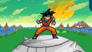 Goku's current design, used from Beta 1.4 onwards.