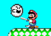 Boo in A Super Mario World