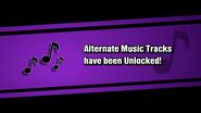 The unlock screen for the alternate music tracks.