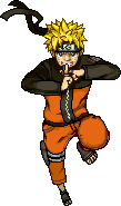 Naruto's second pixel art, but unused from the demo.