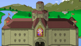 SSF2 Princess Peach's Castle
