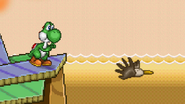 Yoshi sees Goonie.