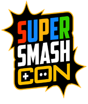 Logo for Super Smash Con.
